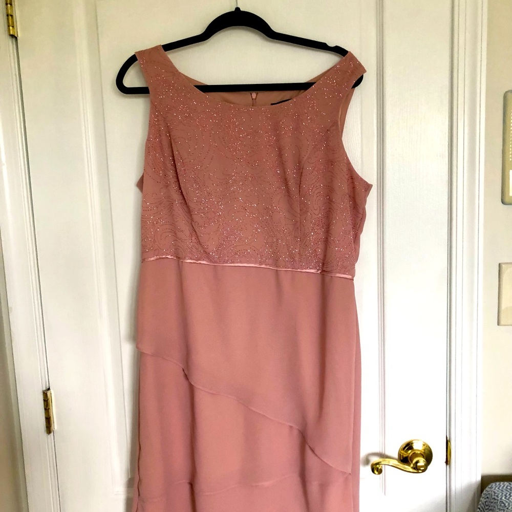 Beautiful champagne color Cocktail dress